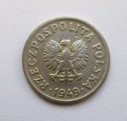10 Groszy 1949 r.  Miedzionikiel