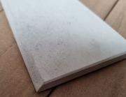 Cokół gresowy Saturn white mat 7,2x29,5 opoczno