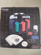 Stojak z żetonami około 200 żetonów 