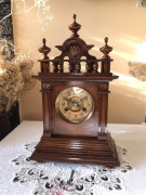 Zegar Philipp Haas & Söhne, ok.1880-1890 eklektyczny orzech loft