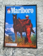 Plakat w ramce 30x40 Marlboro Vintage – Ikona Amerykańskiego Stylu 