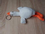 Brelok duży gęś Pipa biały 