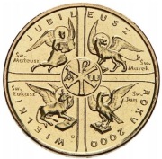 Moneta 2zł Wielki Jubileusz roku 2000