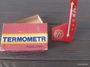 Termometr pokojowy INCO Warszawa reklamowy Pzu Nowy Prl