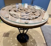 Stolik loft stare drzewo  design