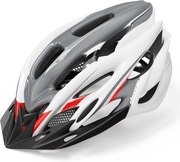 Shinmax Kask rowerowy ze światłem LED zdejmowany daszek dla dorosłych