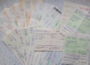 BILETY PKP ZESTAW- BIAŁYSTOK -EŁK - GIŻYCKO- RUCIANE-MIKOŁAJKI-ŁAPY