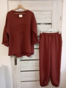 Dres masełko , cegła z przedłużaną bluzą.