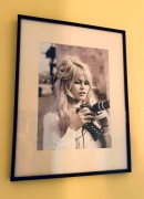 Oprawiony obraz/ druk cyfrowy Brigitte Bardot 