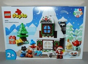 LEGO 10976 DUPLO Piernikowy domek Świętego Mikołaja NOWY