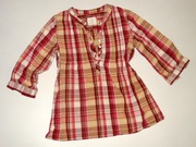 _H&M_Fajna koszula krata do szkoły_R.140