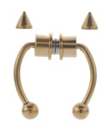 Kolczyk fake septum na magnes - różne kolory