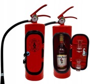 Prezent na urodziny 30 40 50 60 mini barek gaśnica