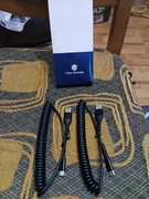 Kabel spiralny USB C kabel USB A na USB C 2 sztuki, 0,5 m – 1,5 m