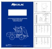 Mecalac 12MTX Parts Catalog SN 40000 Katalog części Schematy budowy