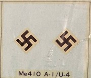 Kalkomania Messerschmitt 410 A|U skala 1/72