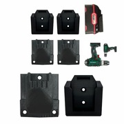 Parkside 20V SOLIDNY zestaw uchwyty na narzędzia i baterie po 2 szt