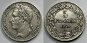 Belgia 5 Franków 1848