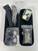 Zestaw narzędzi rowerowych z wygodnym etui