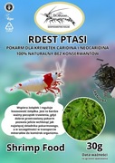 Pokarm dla krewetek ,,Rdest Plamisty,, 30g pałeczki ,karolkrewetka