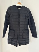 Płaszczyk puchowy przejściowy czarny H&M r. S