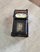 Latarka LED alarmowy Pbank, do plecaka, mole, magnes, auto, zaczep