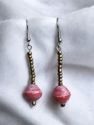 Kolczyki - Ekologiczne, ręcznie robione kolczyki z Afryki (Uganda)