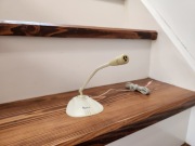 BIAŁY MIMROFON DO RETRO KOMPUTERA PC GENIUS