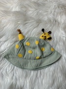 dziecięcy kapelusz typu bucket (rybacki) z motywem żyrafy