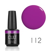 CULT Lakier Hybrydowy 15 ml / UV/LED Gel Colour / Floral 112