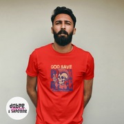 Koszulka God save Punk Rock, oryginalny design, limitowana edycja