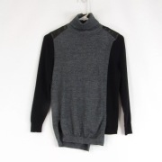 SWETER GOLF asymetryczny Karen Millen r. S WEŁNA