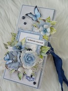 Luksusowy prezent, opakowanie czekolady, ozdobne pudełko 3d, handmade 