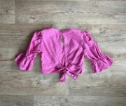 Lniany back top linen NA-KD rozmiar M 38