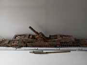 MODEL armaty na gąsienicach