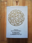 książka "księga labiryntu" Paolo Santarcangeli 