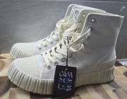 Nowe białe sneakersy z bawełny Camperlab r 41
