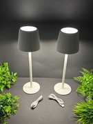 2 lampki led nocne bezprzewodowe białe + żółte światło