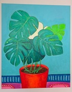 Obraz akrylowy Monstera 50x60 cm