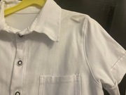 Koszula biała Kiz r 146 krótki rękaw 95% bawełna 