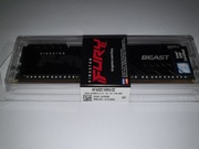 Kingston FURY 32GB DDR4 (1x32GB) 3200MHz CL16 Beast Black