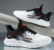 Nowoczesne sneakersy sportowe biało-czarne Stylowe i lekkie/ rózne rozmiary