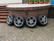4x Felgi Aluminiowe Koła Mercedes E W213 AMG19" 8J-ET43 9J-ET49 4x7mm