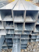 Słupki ogrodzeniowe, bramowe ocynkowane 80x80x3