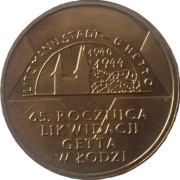 2 złote z 2009 rok - LIKWIDACJA GETTA W ŁODZI + FOLDER W PDF - O. M. OFERTĘ