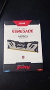 DDR5 Kingston Fury Renegade, DDR5, 32GB (2x16), 6400MHz, CL32