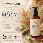 Wcierka mocy - DMSO + PIRI PIRI + ŻYWOKOST + ALOES 