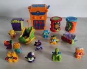 SUPER ZINGS 10 figurek 2 pojazdy 4 kryjówki 