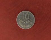 Moneta 10 groszy 1973, aluminium