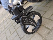 Dwa kółka przednie do wózka dziecięcego  – Camarelo New Carrera z mocowanie